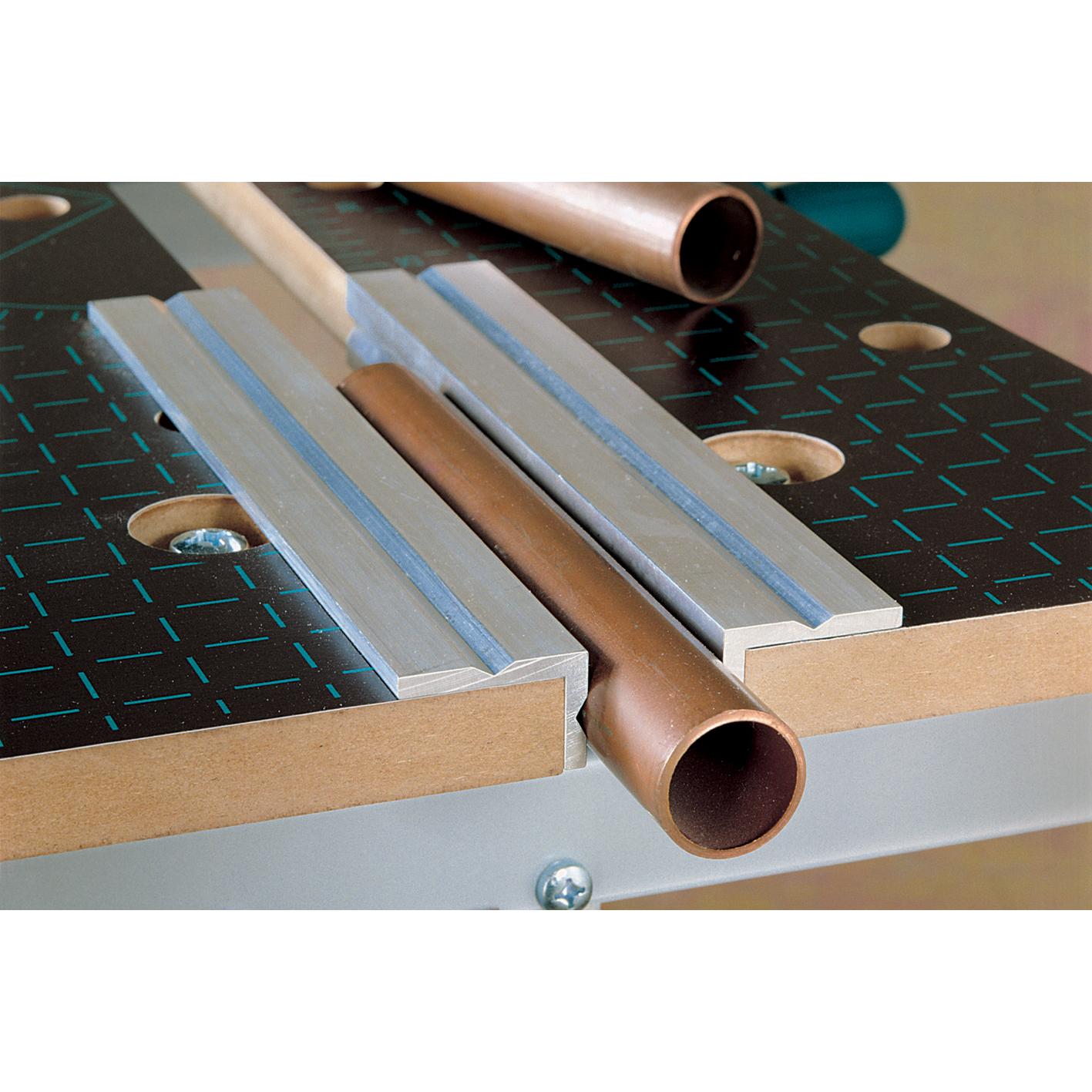 Wolfcraft 6171000 - 2 mordentes em alumínio