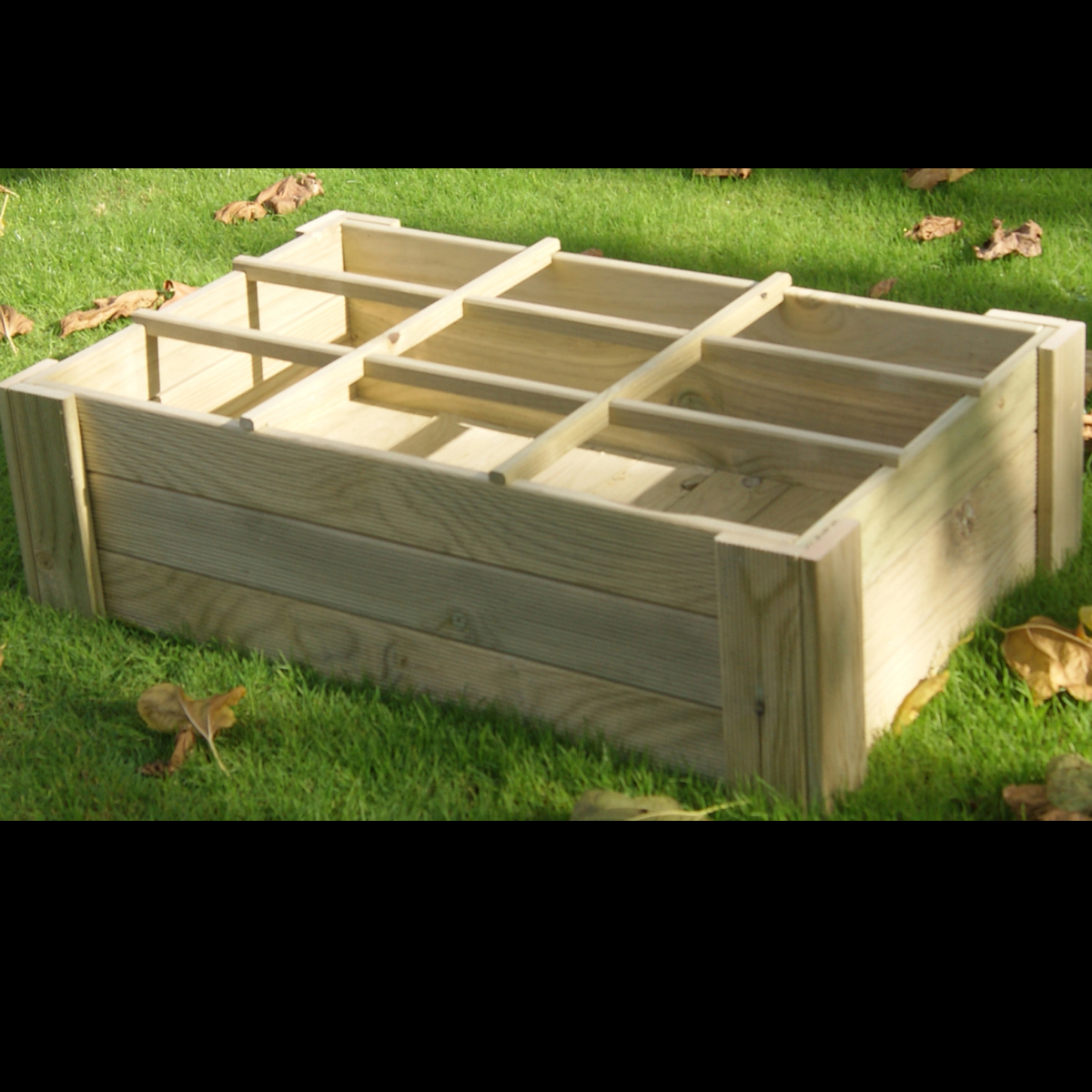 Cajón De Cultivo Vidahu  Suelo Con Separadores Vidahuerto 100x60x27cm._3