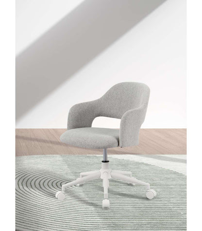 Silla Despacho Giratoria Elevable Acabado Gris, 58m(ancho) 71/81cm(altura) 58cm(fondo)_1