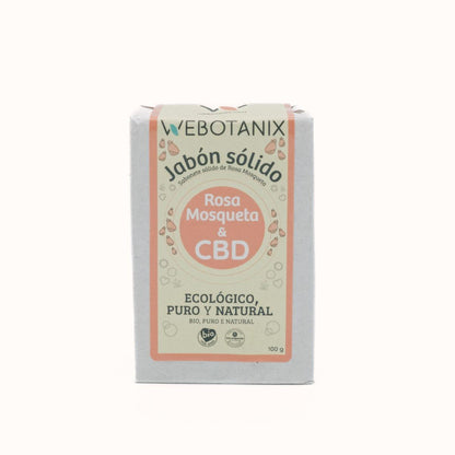 Sabonete Sólido Bio CBD WeBotanix 100 g CBD e Aloé Vera