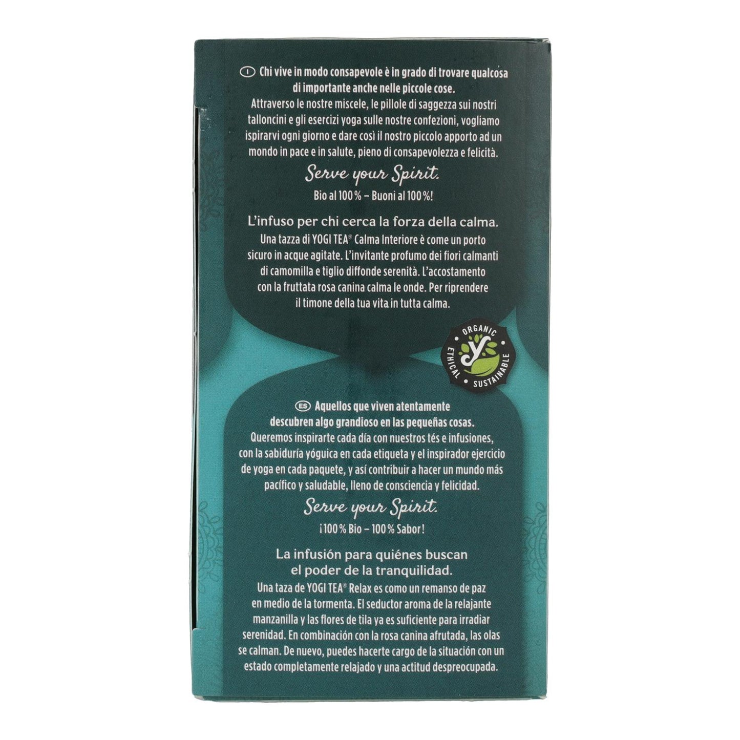 Yogi Tea BIO Relax, 17 saquetas de chá