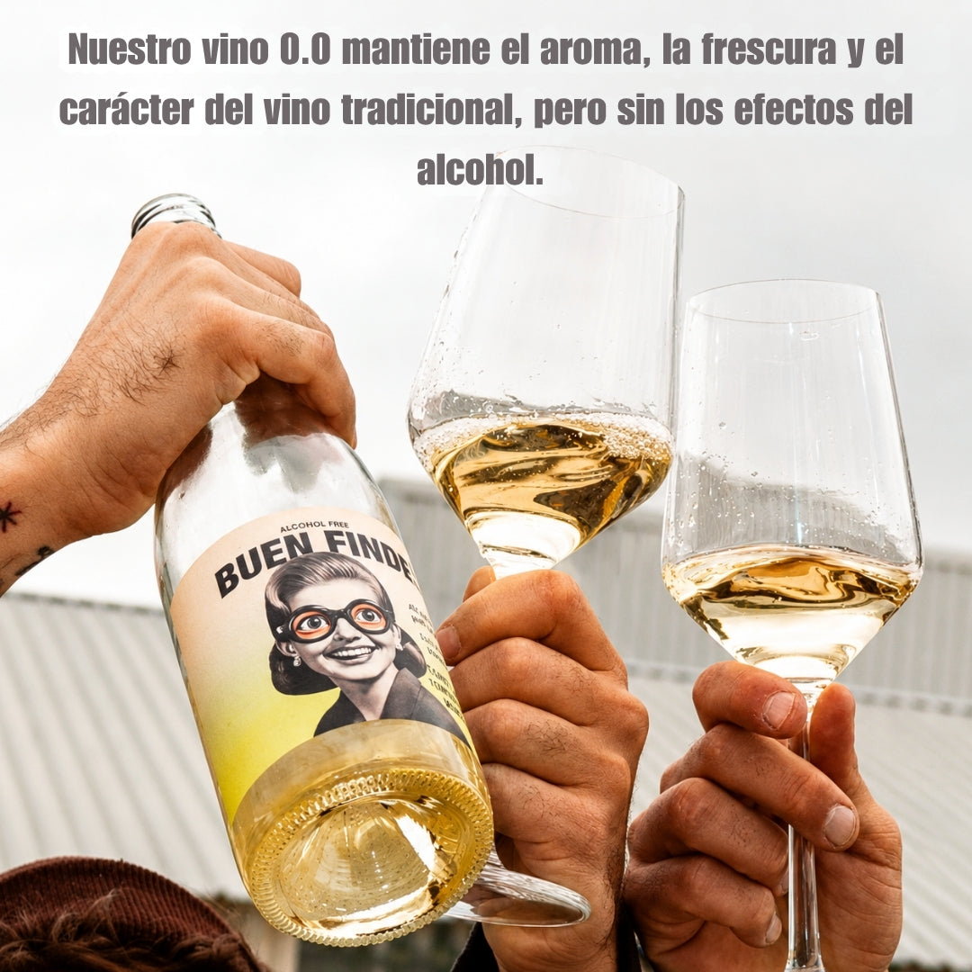 Vino Sin Alcohol 0,0% Blanco Verdejo | Pack 6 Botellas X 750 Ml | Fresco Y Con Toques Cítricos_3