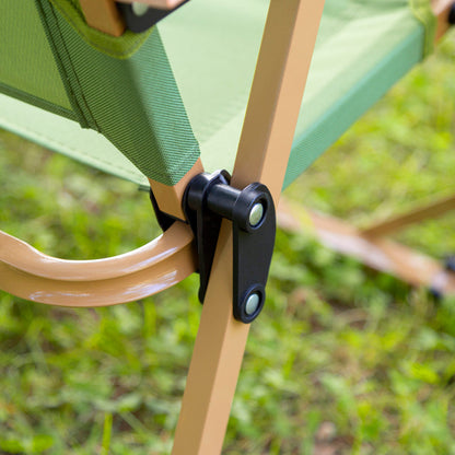 Pack 2 Sillas Plegables Bajas Glamping Verde Acero Aktive_4
