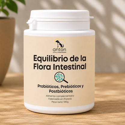 Flora intestinal para perros y gatos – Prebióticos y postbióticos – 100 g_5