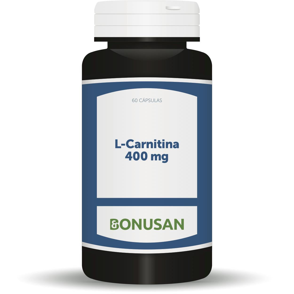 L-Carnitina 400 mg 60 cápsulas vegetais Bonusan