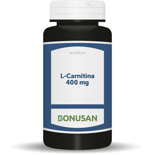 L-Carnitina 400 mg 60 cápsulas vegetais Bonusan