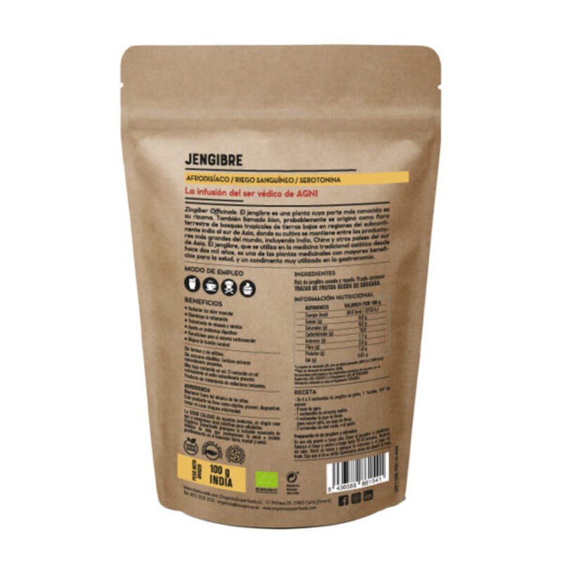 Jengibre En Polvo Raw Sin Gluten Bio_1