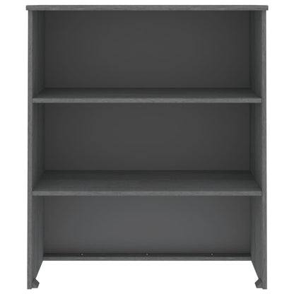 Aparador Superior Hamar Pino Macizo Gris Oscuro 85x35x100 Cm / Vetonek_2