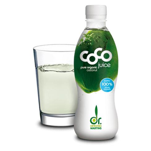 Embalagem de 6x Dr. Martins Água de Coco Natural 1 L