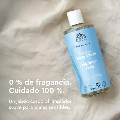 Sabonete líquido sem fragrância Urtekram 500 ml