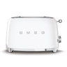 Tostador SMEG 2 ranuras 50's Style blanco