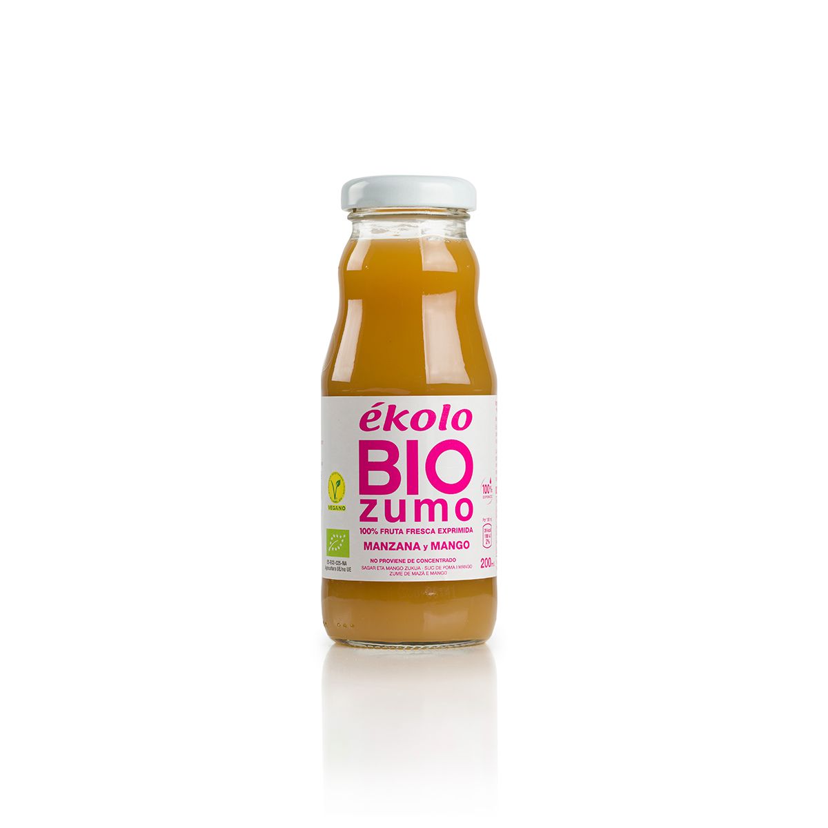 Ékolo Sumo 100% Biológico de Maçã e Manga 200ml