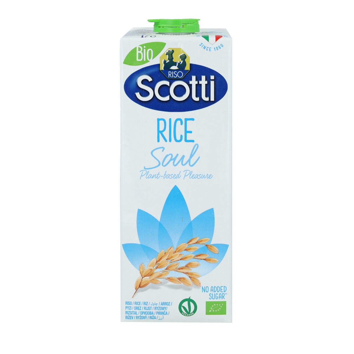 Bebida de arroz natural biológico Scotti 1L