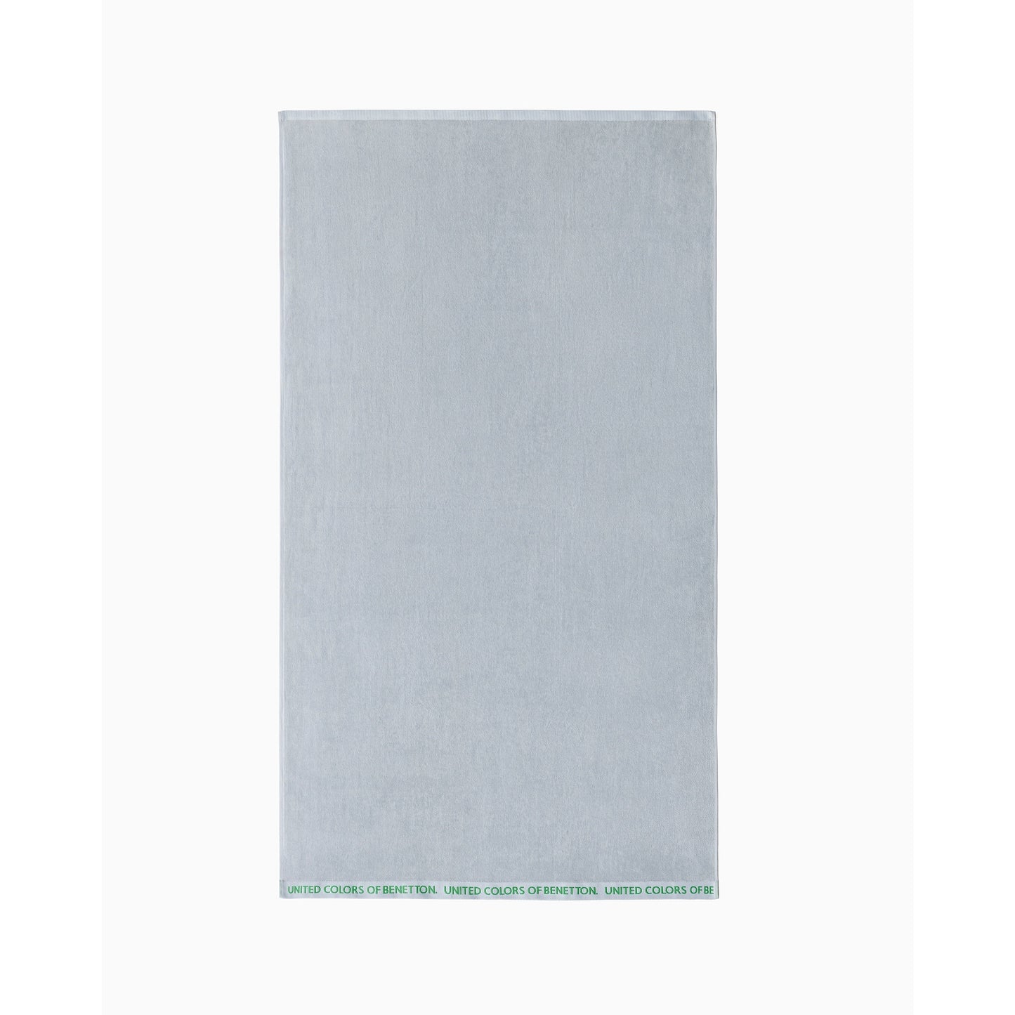 Toalla De Playa 90x160cm 380gsm 100% Algodón Velour Gris Con Logo Neutral Be