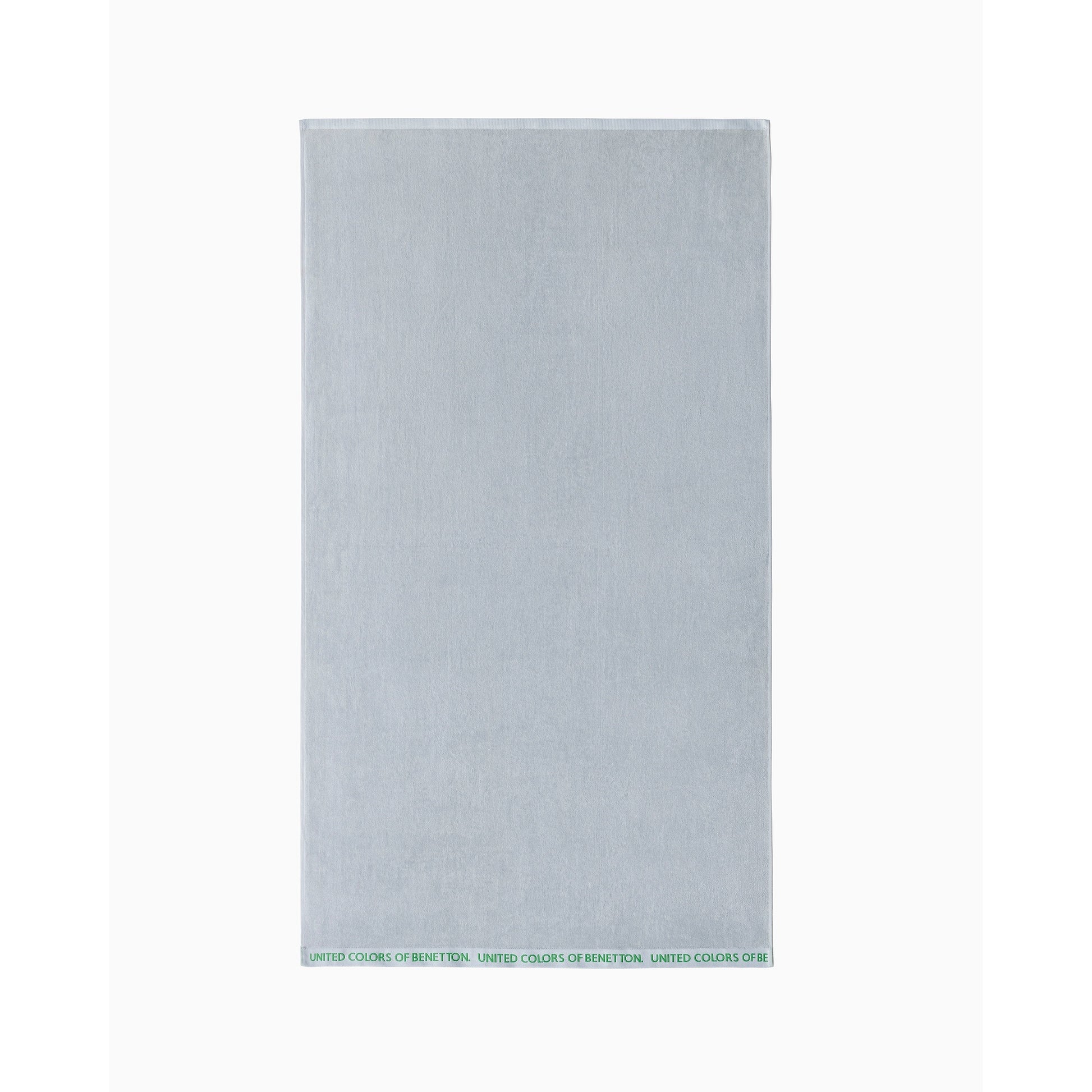 Toalla De Playa 90x160cm 380gsm 100% Algodón Velour Gris Con Logo Neutral Be