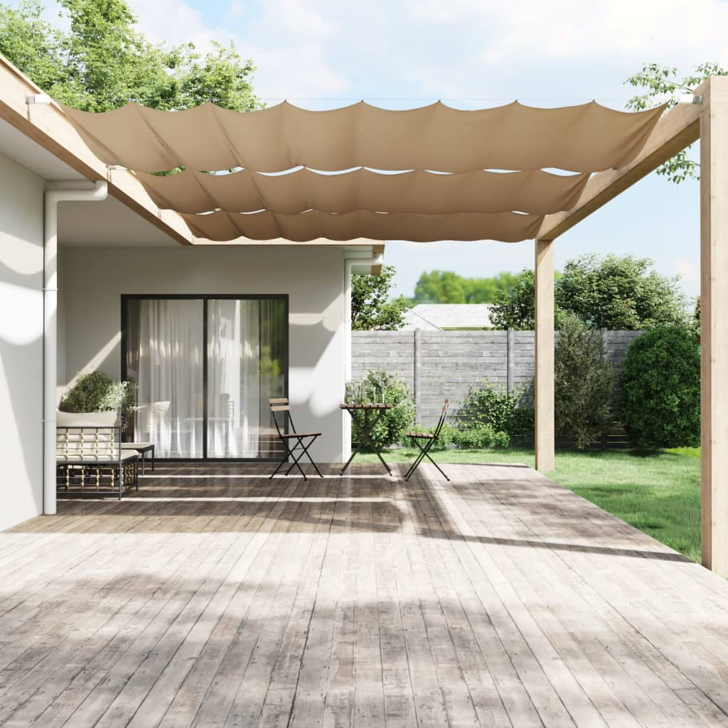 Vidaxl Toldo Vertical Tela Oxford Gris Taupé 250x360 Cm_1