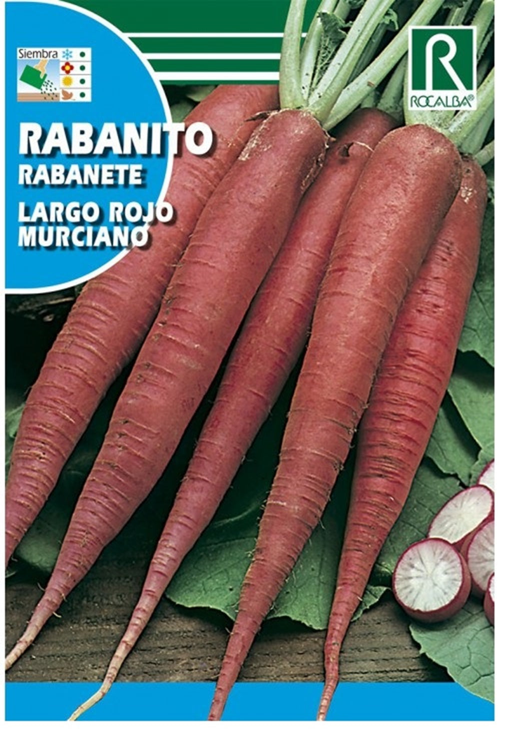 Semillas Rabanito Largo Muriano 10g_0