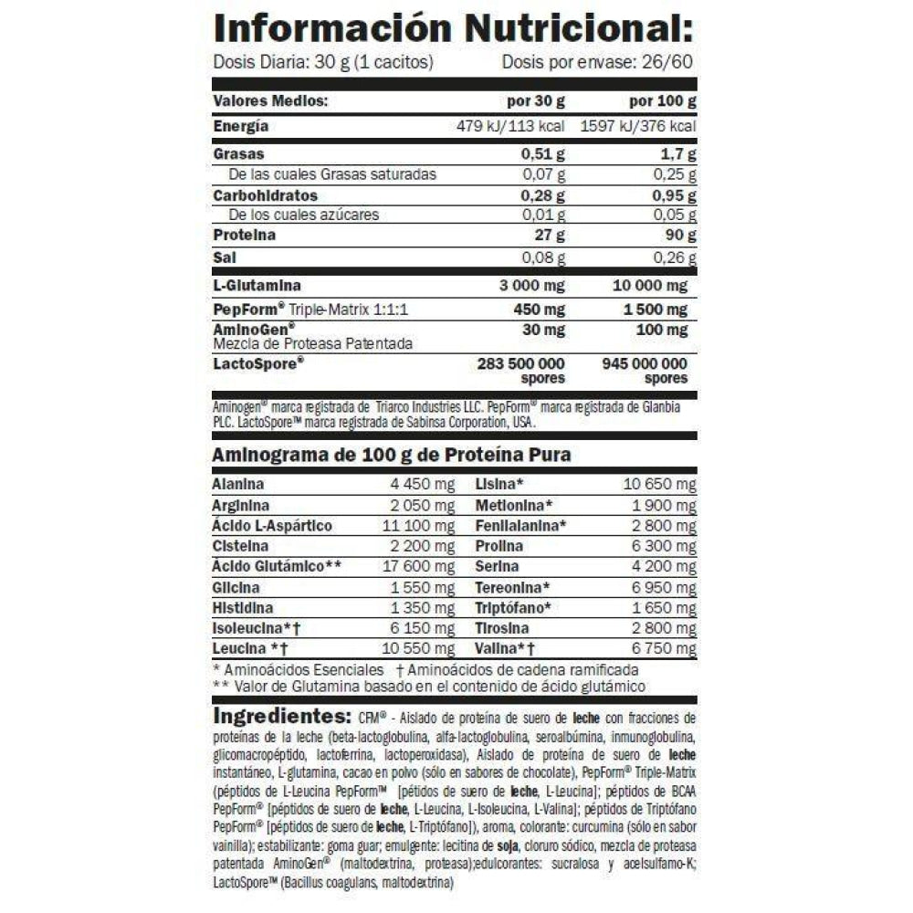 Iso Hd 90 Cfm Protein 1.8 Kg Chocolate Blanco - Galleta_1
