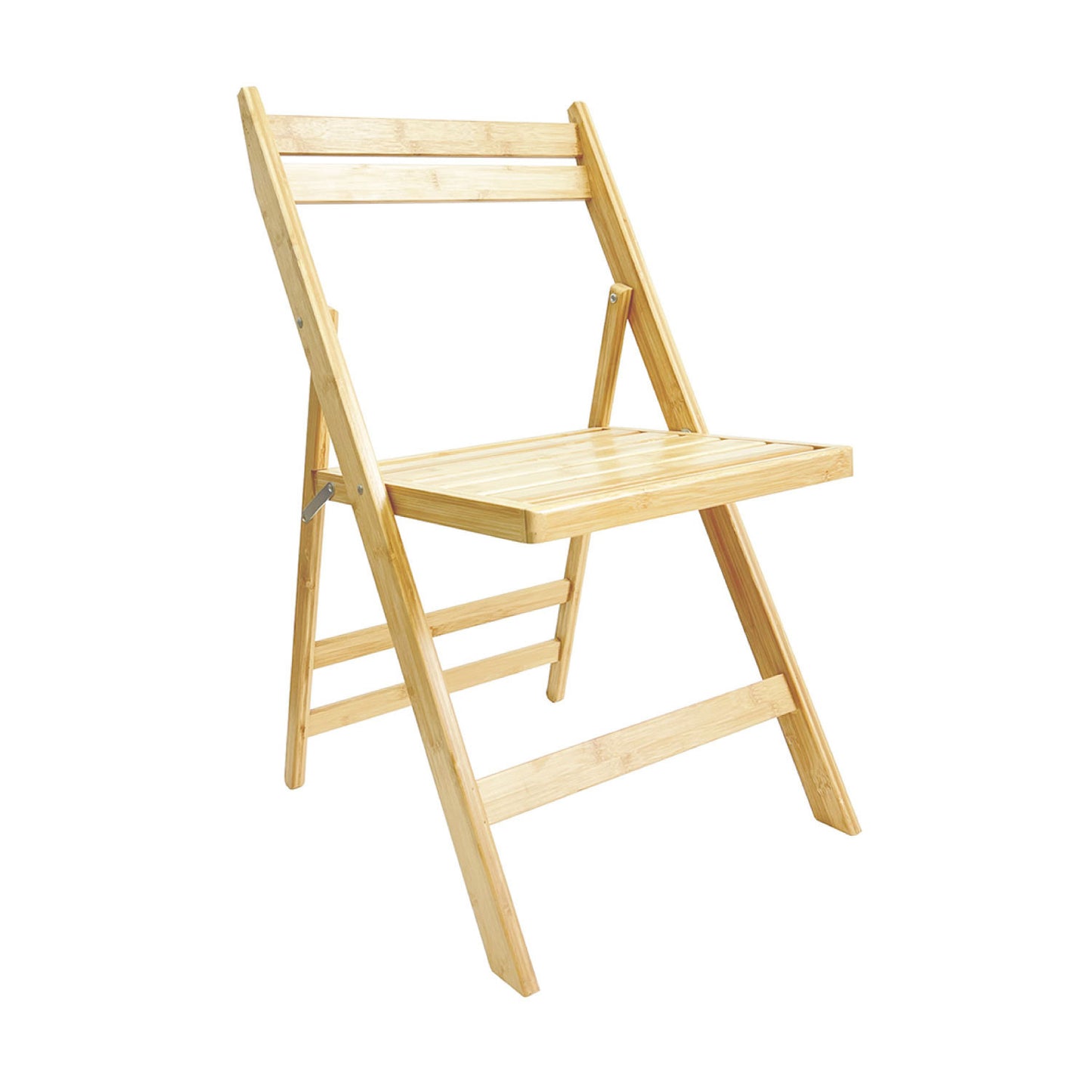 Silla Plegable De Madera De Bambú 42.5x47.5x79cm O91_0