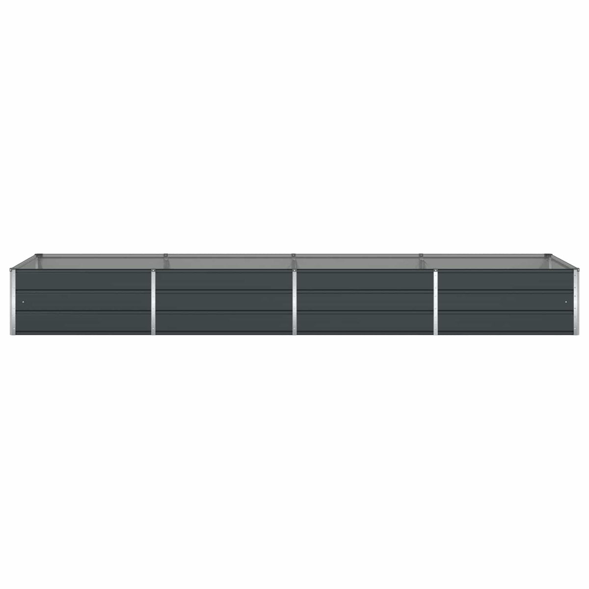 Jardinera Gris Antracita 385 X 100 X 45 Cm Acero Galvanizado_4