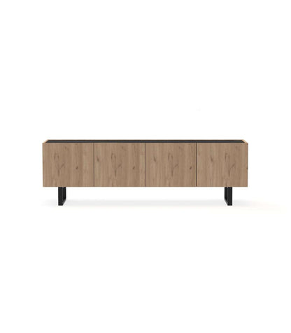 Mueble Para Televisión Modelo Brenes 4 Puertas Acabado Sept/cerámica, 180cm(ancho) 52.5c_0