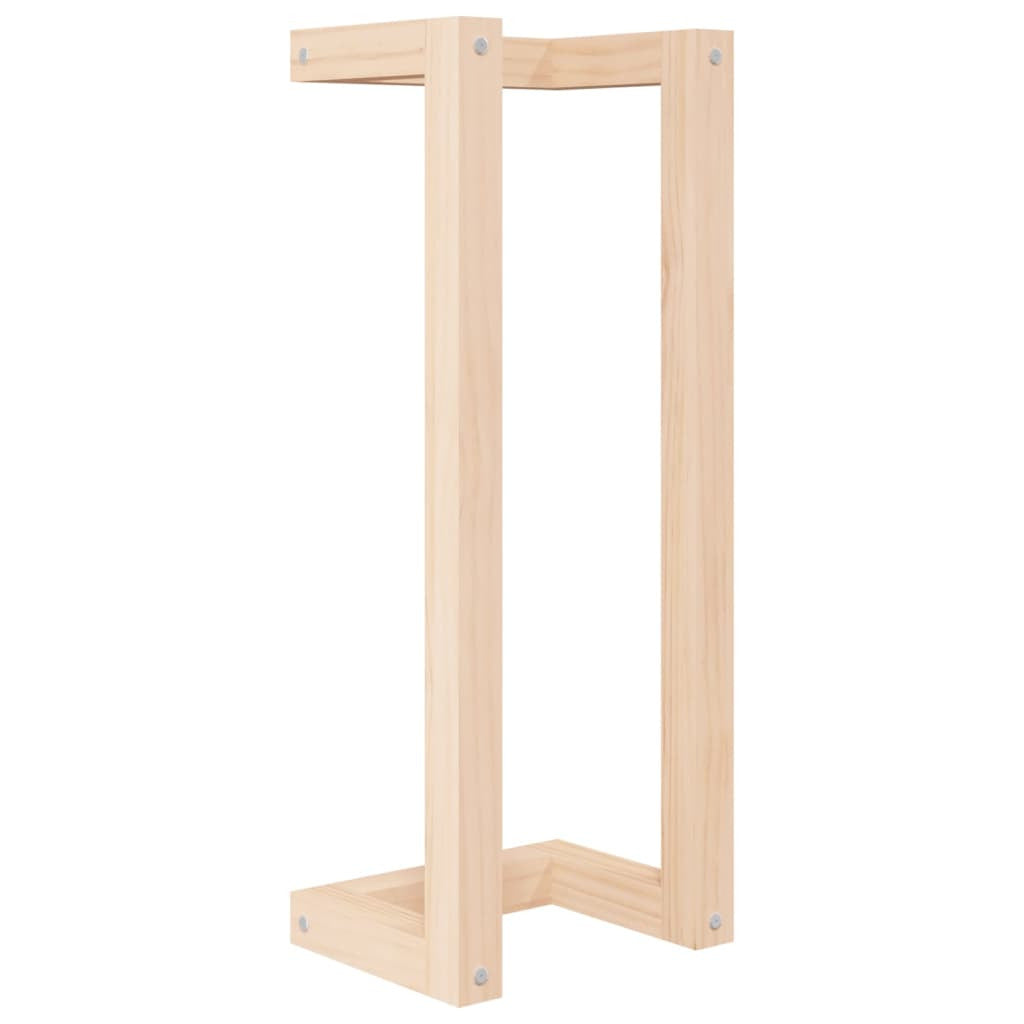 Vidaxl Toallero De Madera Maciza De Pino 23x18x60 Cm_0