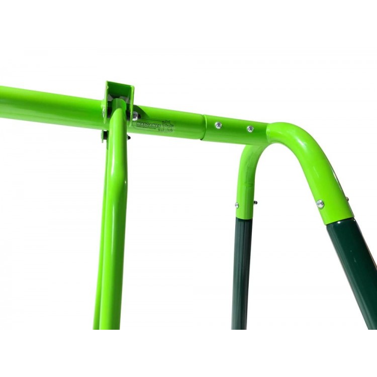 Columpio Triple Metalico Masgames Gingo + Asiento Bebe._5