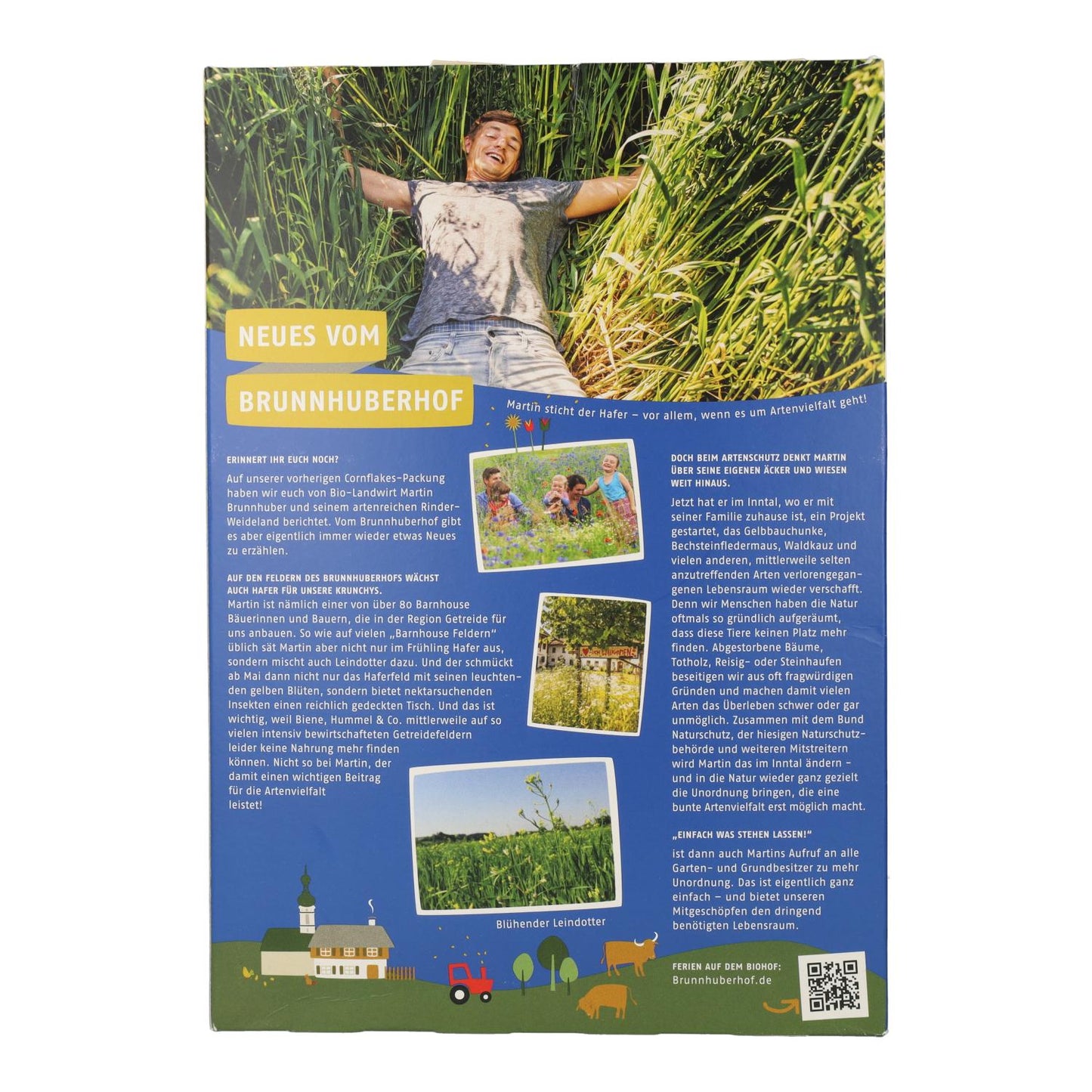Flocos de Milho Original BIO Barnhouse 375 g