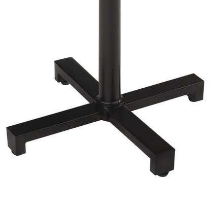 Mesa De Bistró Cuadrada Madera Maciza Reciclada 50x50x75 Cm_3