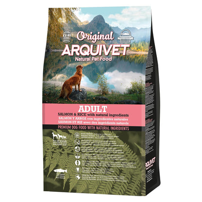 Ração para cães Arquivet Original Salmão e Arroz 12 Kg