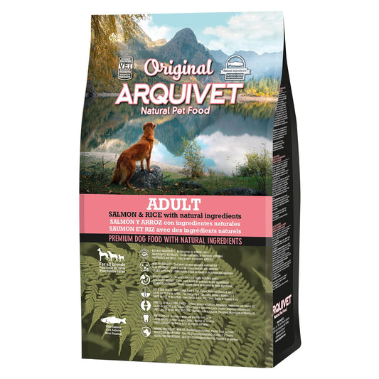 Ração para cães Arquivet Original Salmão e Arroz 12 Kg