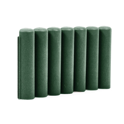 Pack De 5 Bordos Tronco Clickborder Lop Verde - Ideal Para Jardines 0,4x0,2 M / Multicolor_1