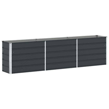 Jardinera Antracita 290 X 50 X 75 Cm Acero Galvanizado_0