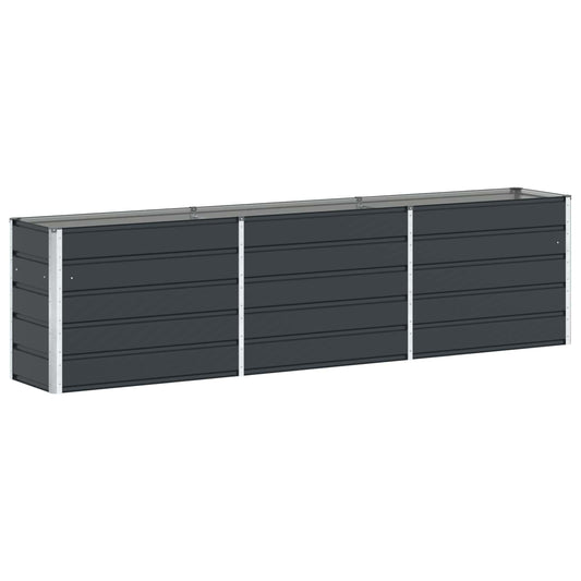 Jardinera Antracita 290 X 50 X 75 Cm Acero Galvanizado_0