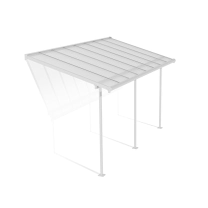 Pérgola anexa branca Sierra 224x447 cm 