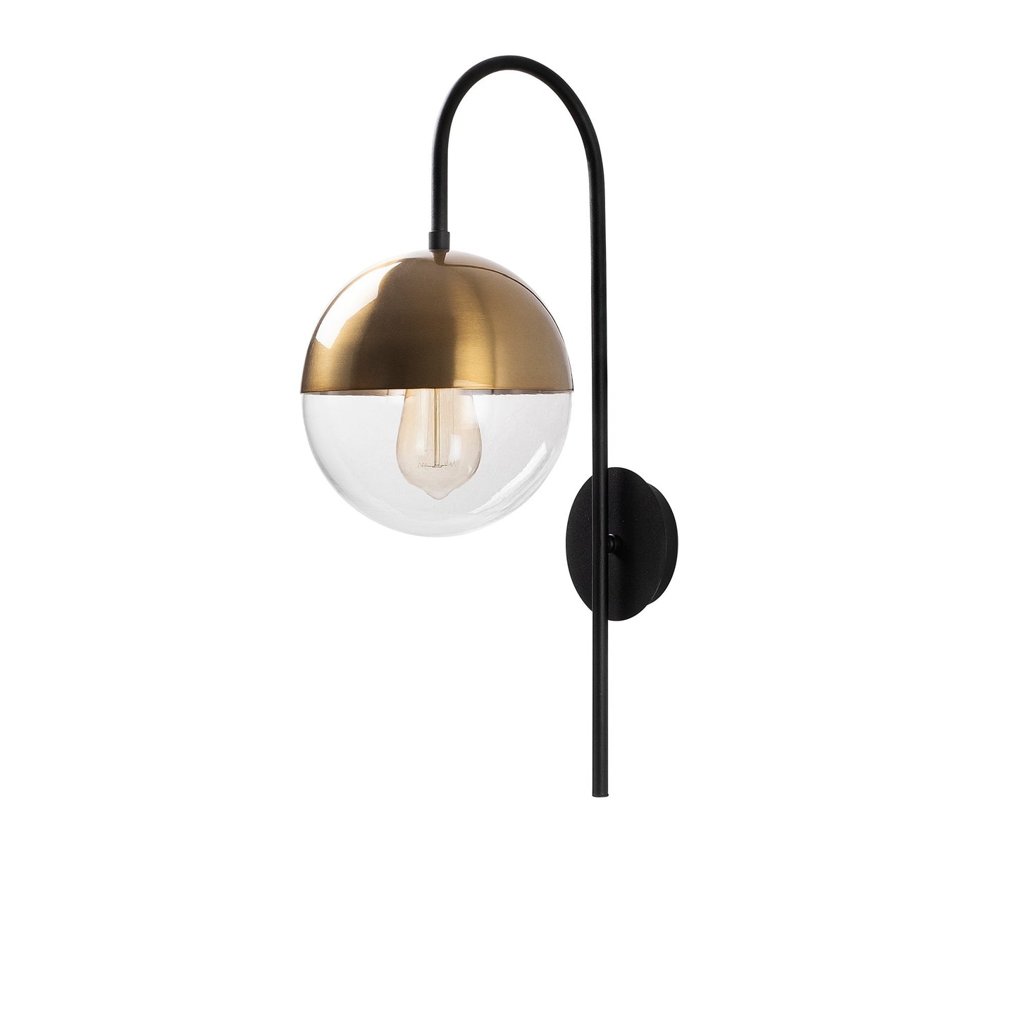 Aplique De Pared, Metal , Negro vintage, 20x31x57, Casquillo E 27 Max 40 W_2