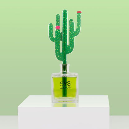 Difusor de Varillas Cactus Raíz de Angélica 90 ml | Aroma Herbal Intenso | Mikado Decorativo | Ambiente Equilibrante_3
