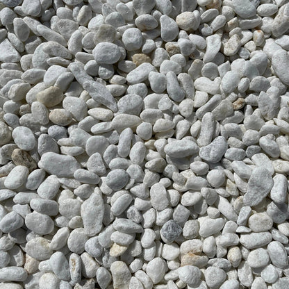 Canto Rodado Blanco Macael / Big Bag 1.000 Kg. / 6-12 Mm_0