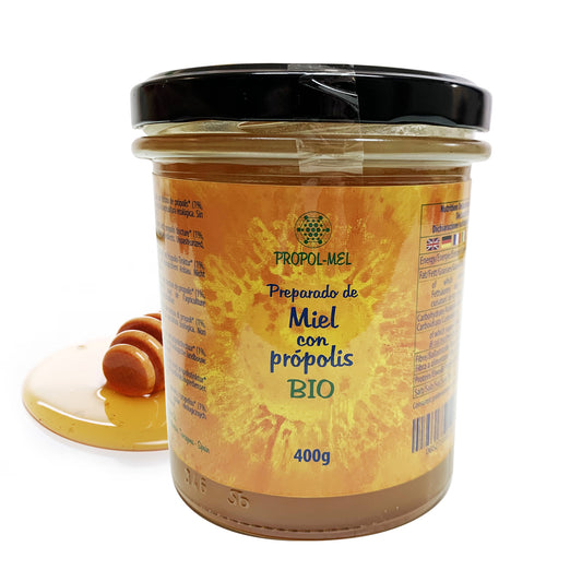 Miel Con Própolis Ecológica Propol-mel 400 G_0