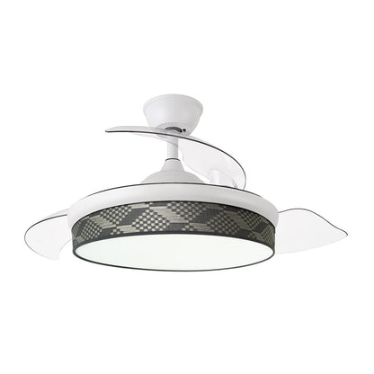 Ventilador Dc Moda 72w Blanc/tetris Gris 91d 3asp 7200lm 3000-4000-6000k Remoto+ Memoria+ Temporizador_1
