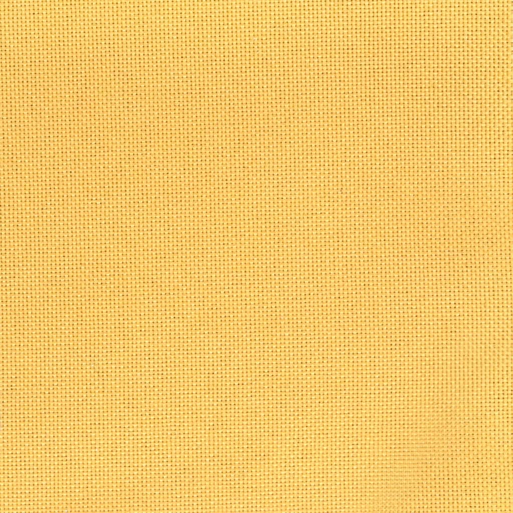 Taburetes De Cocina 2 Unidades Tela Amarillo Mostaza_5