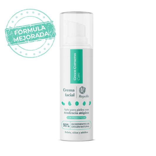 Creme Facial de Repolho Green Corners Adequado para Pele Atópica 50 ml