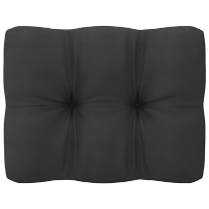 Set De Muebles De Jardín 10 Pzas Con Cojines Madera Pino Gris / Vetonek_1