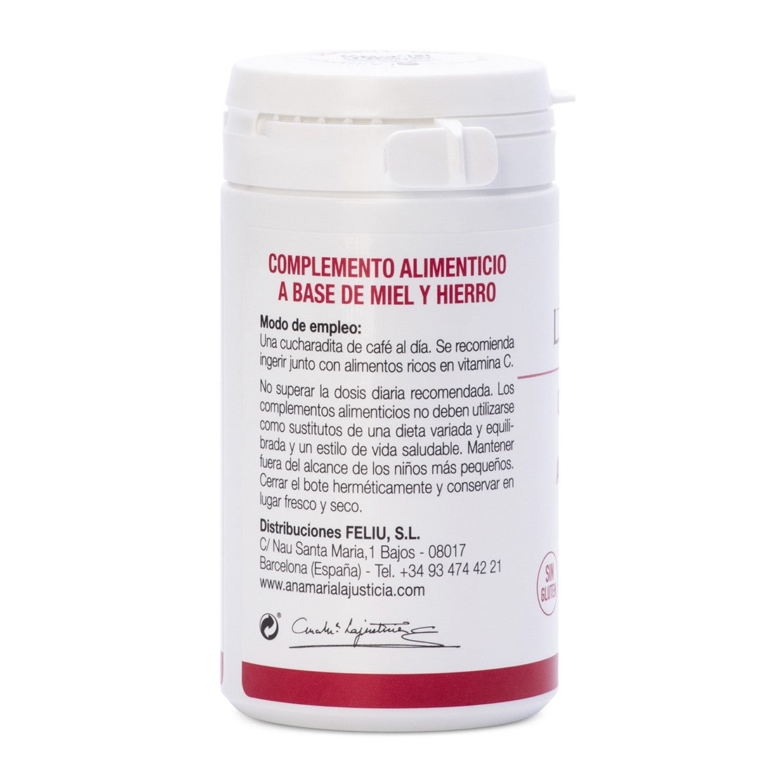 Ferro com mel Ana Maria LaJusticia 135 g