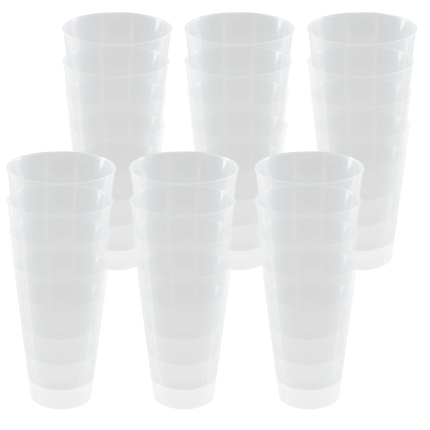 Pack De 30 Vasos Grande Reutilizable 550ml_0