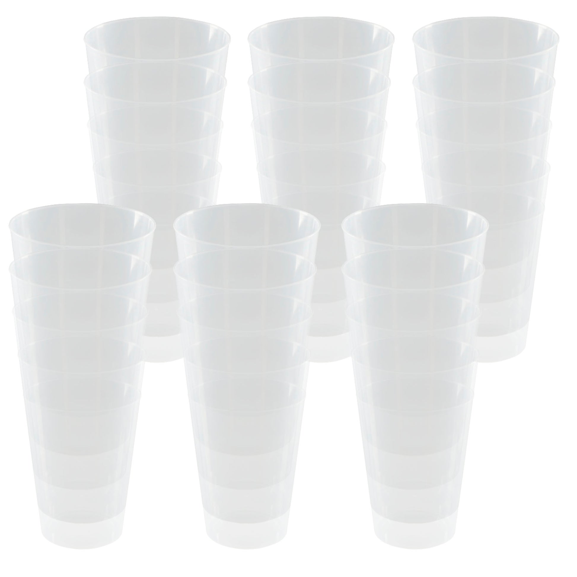 Pack De 30 Vasos Grande Reutilizable 550ml_0
