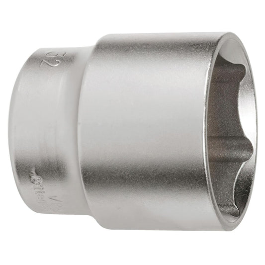 Llave Vaso 1/2 Hexagonal 20 Mm. Perfil De 6 Caras. Acero Cromo Vanadio, Aristas Redondas_0