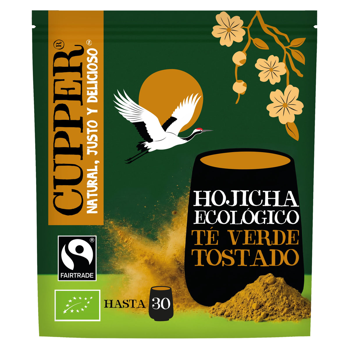 Té Verde Hojicha Tostado Bio Cupper 30 g