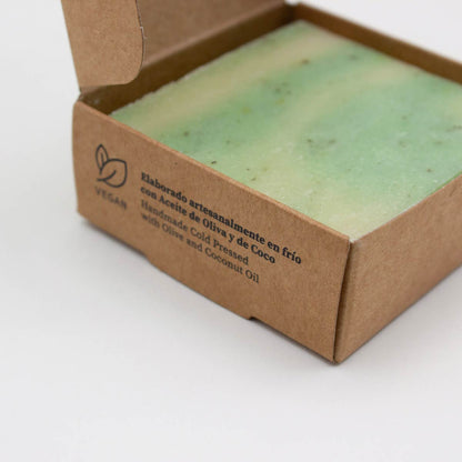 Jabón Natural Artesano de Aloe Vera Labnatur 100 g | Calma y Suaviza | Piel Sensible y Seca | Vegano_2