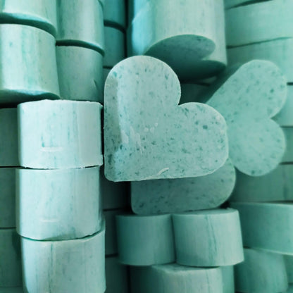 50 Jabones Aromáticos Con Forma De Corazón. Detalle Para Invitados De Eventos - Jabón Glicerina Con Aroma A Flor De Loto_0